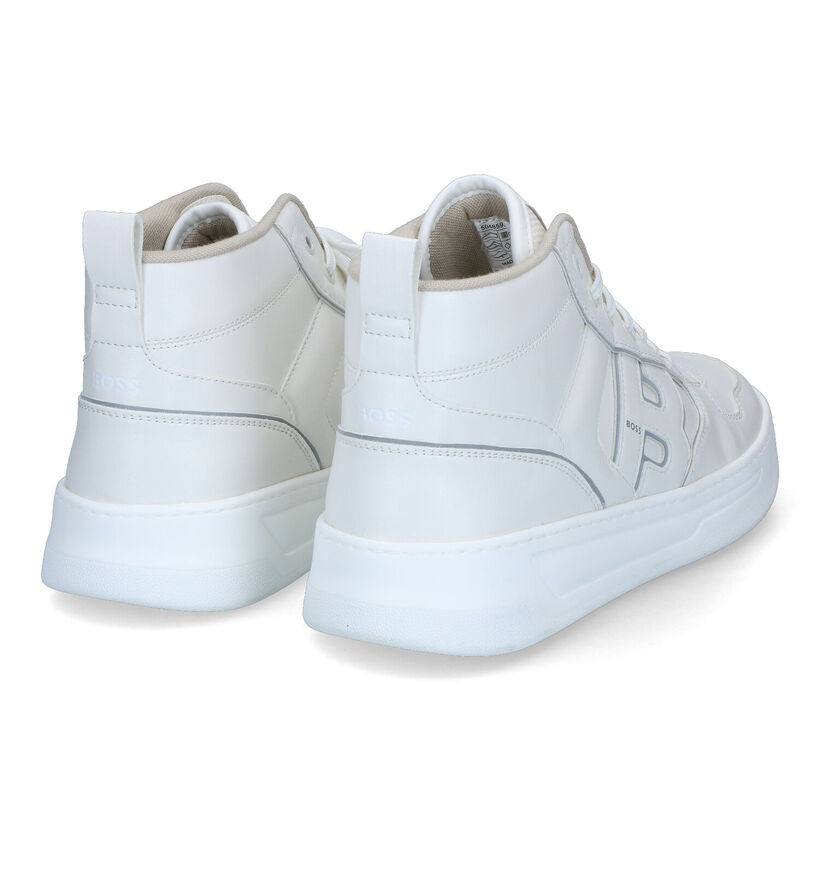 Boss Baltimore Hitu Chaussures hautes en Blanc pour hommes (318702) - pour semelles orthopédiques