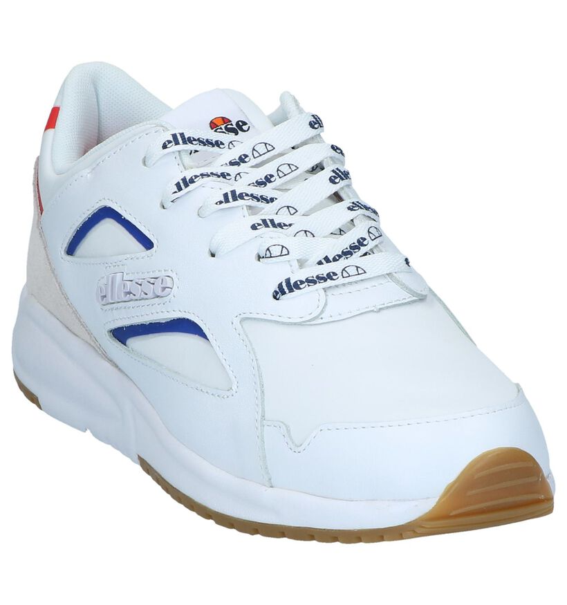 Ellesse Contest Baskets basses en Blanc en cuir (241633)