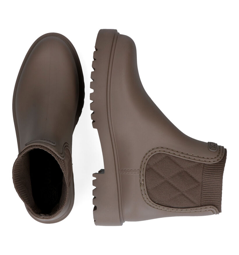 Unisa Frades Rom Bottes de neige en Taupe pour femmes (316178)