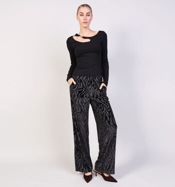 Guess T-shirts Zwart/Bruin