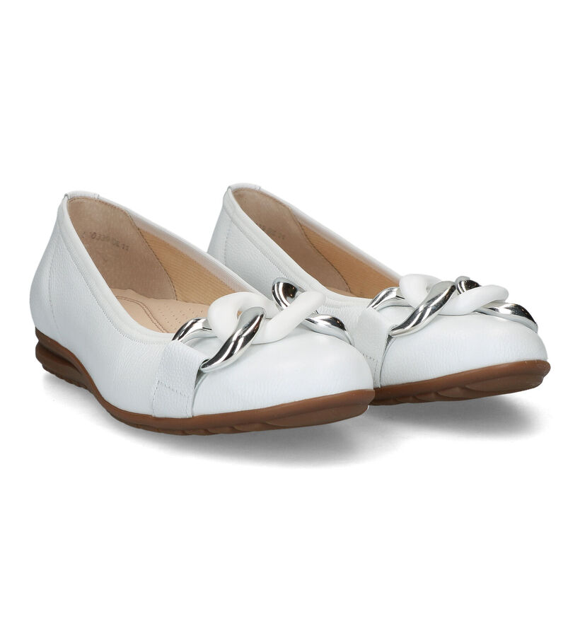 Gabor Easy Walking Ballerines en Blanc pour femmes (323118)