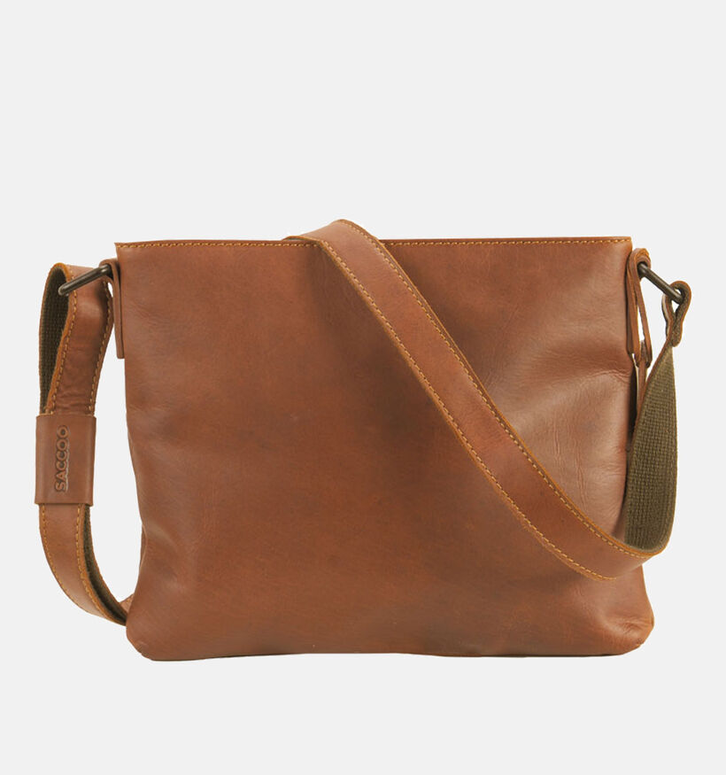 Saccoo Sasan Cognac Crossbody tas voor dames (358333)