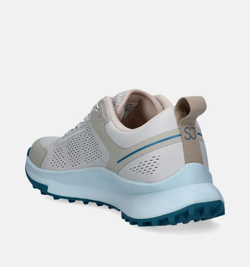 SJ Reflect Jaquard Beige Sneakers voor dames (345373) - geschikt voor steunzolen