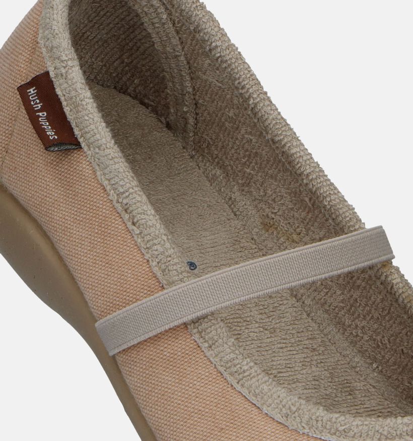 Hush Puppies Omida Pantoufles en Beige pour femmes (340758)