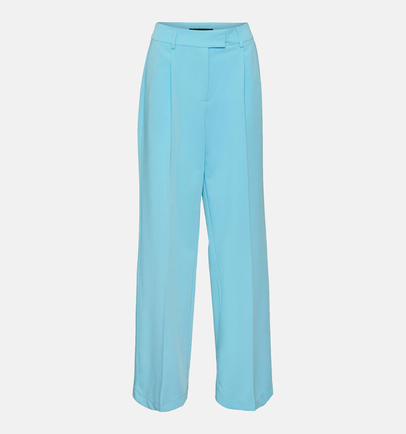 Vero Moda Zelda Pantalon Large en Bleu L32 pour femmes (327058)