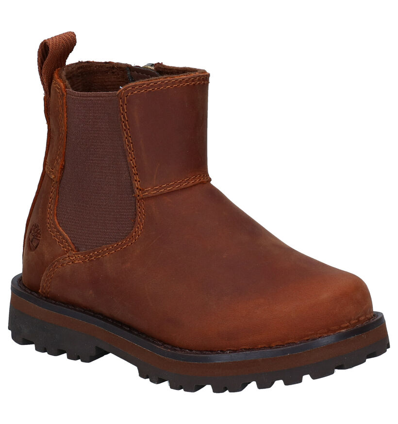 Timberland Courma Kid Chelsea Bruine Boots voor jongens (313039) - geschikt voor steunzolen