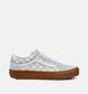 Vans Old Skool Blauwe Sneakers voor meisjes (368972)