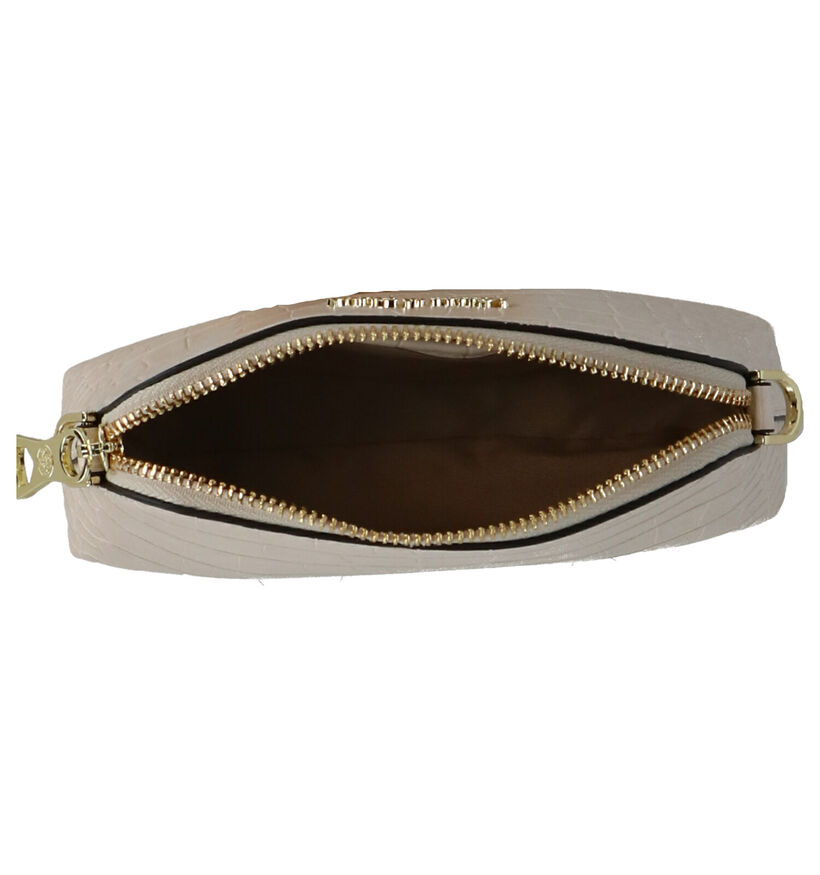 Kisses of Pearl Paula Beige Crossbody Tas in kunstleer (273754)