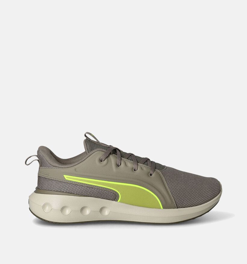 Puma Softride Carson Baskets en Olive vert pour hommes (350345) - pour semelles orthopédiques