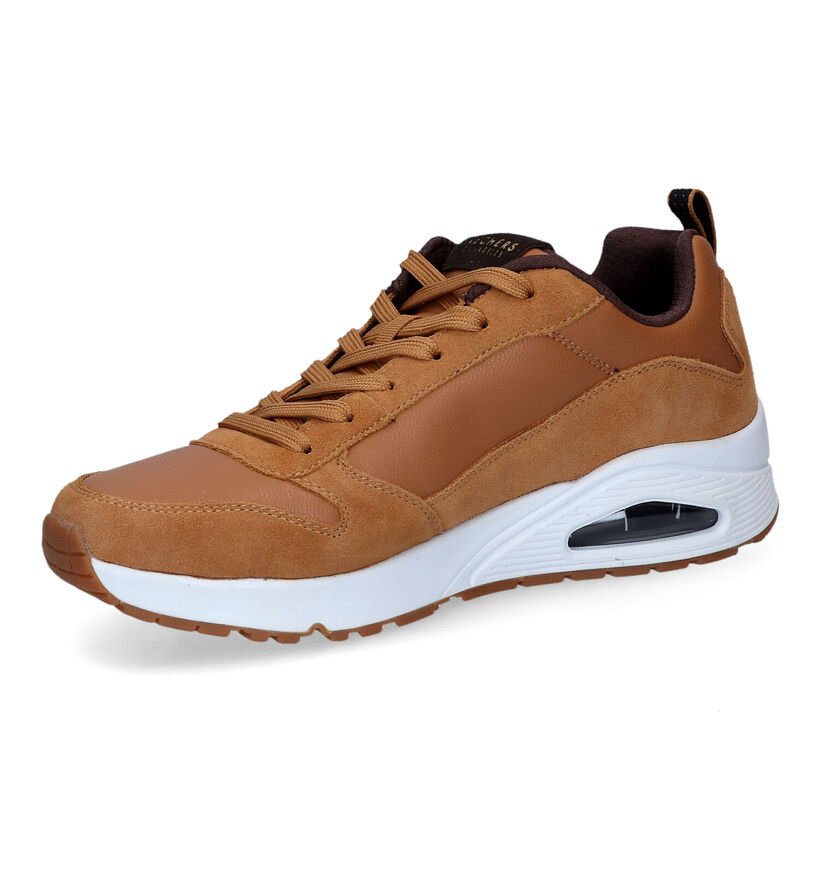 Skechers Uno Strace Baskets en Noir pour hommes (343005)