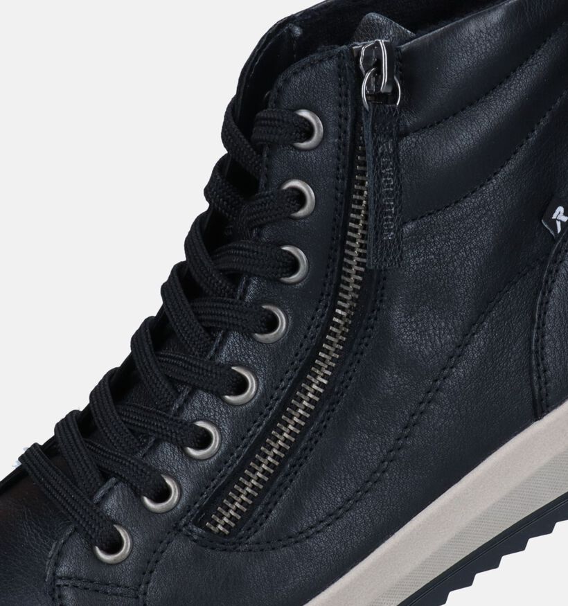 Rieker R-Evolution Baskets en Noir pour femmes (333074) - pour semelles orthopédiques