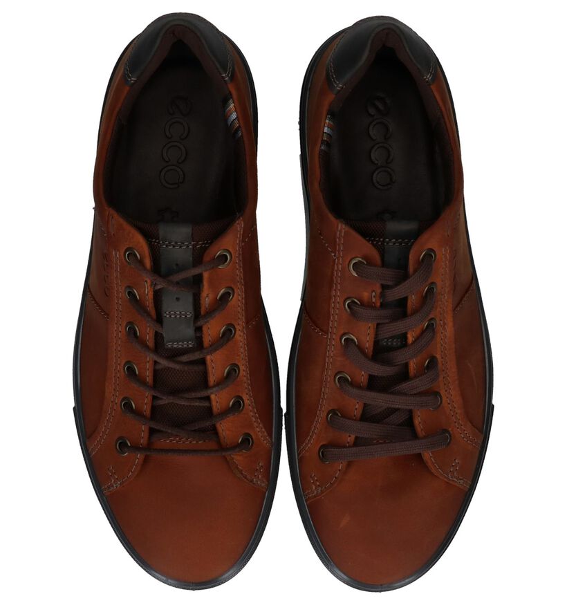 ECCO Chaussures basses en Brun foncé en nubuck (232068)