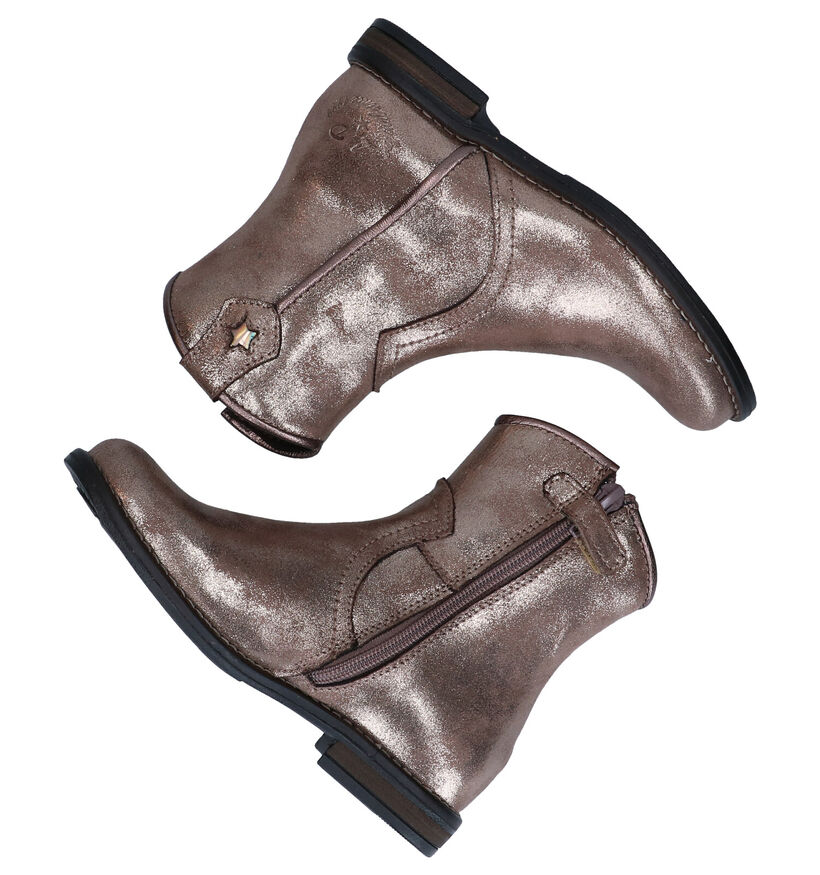 Little David Zekoia Bronzen Boots voor meisjes (282863) - geschikt voor steunzolen