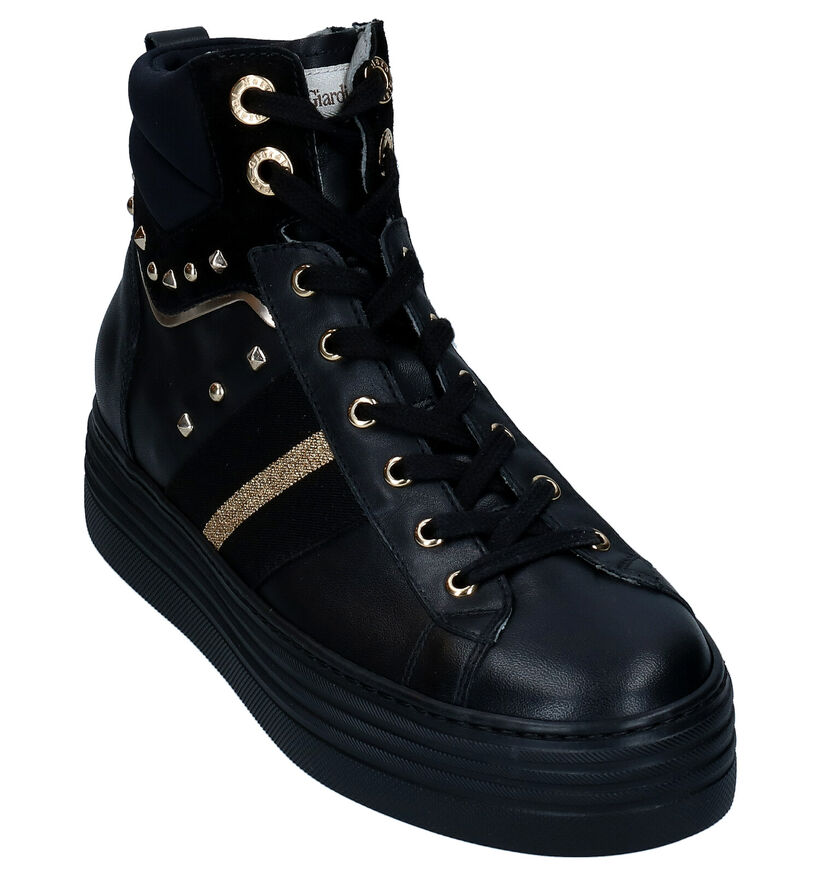 NeroGiardini Zwarte Sneakers in leer (296642)