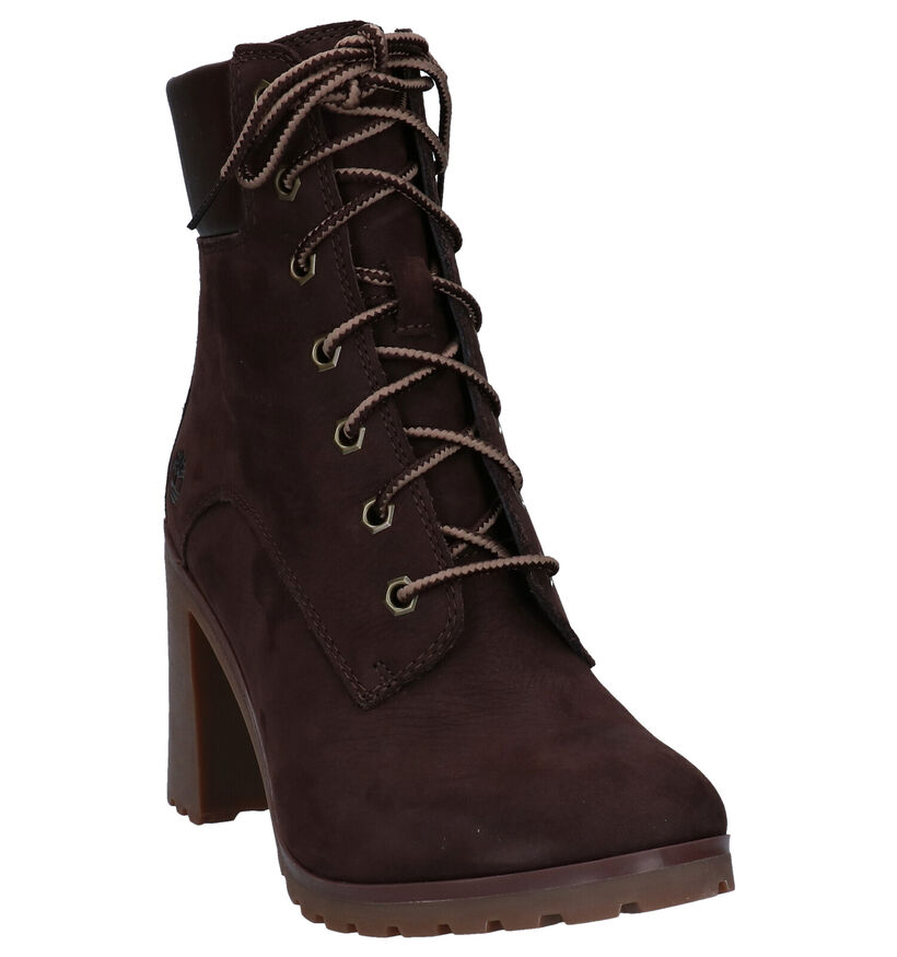Timberland Allington 6IN Taupe Enkellaarzen voor dames (313454)
