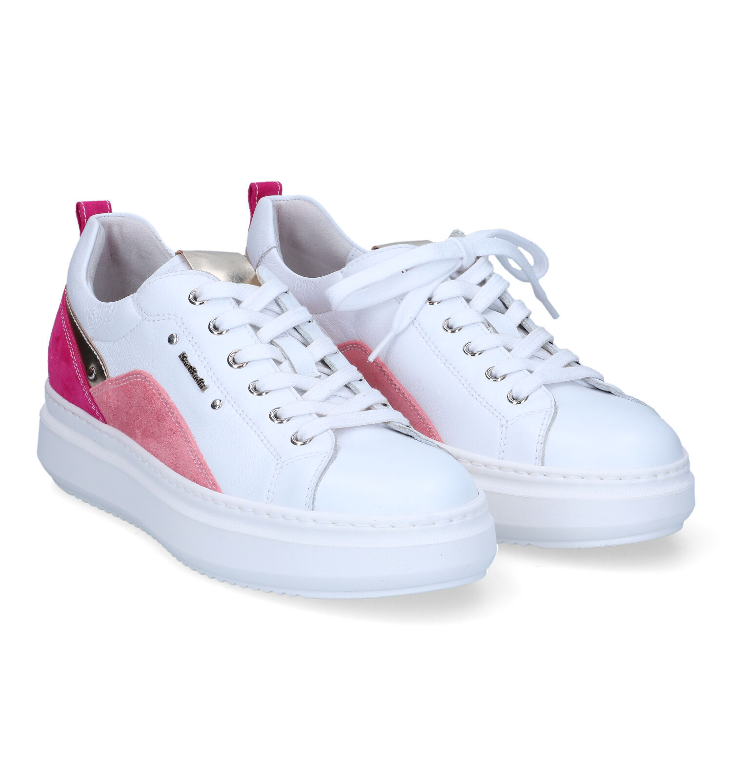 NeroGiardini Witte Sneakers | Dames Sneakers | Online op TORFS.BE