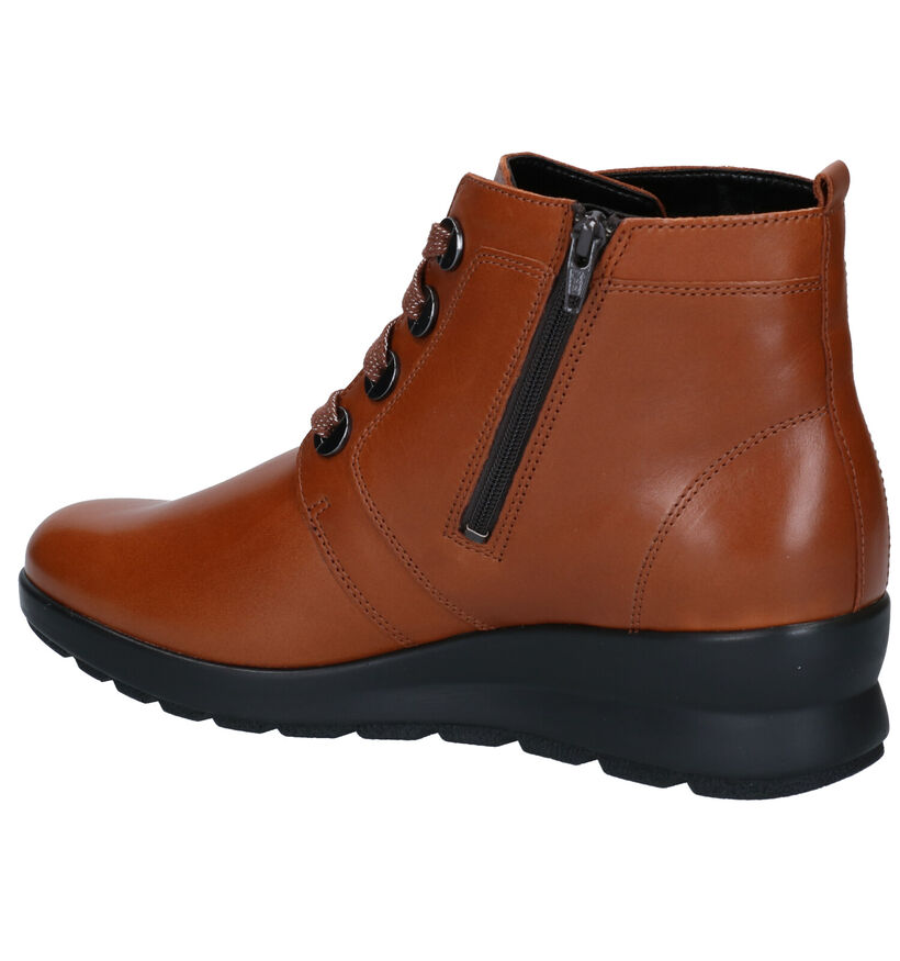 Mephisto Philipa Bottillons à talons en Noir en cuir (298104)