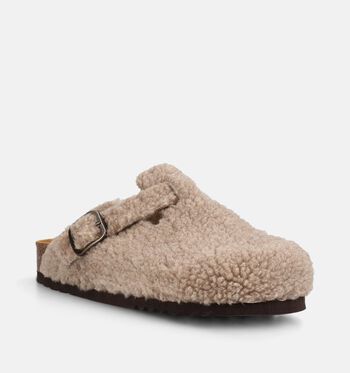 Scholl Slippers Beige/Bruin