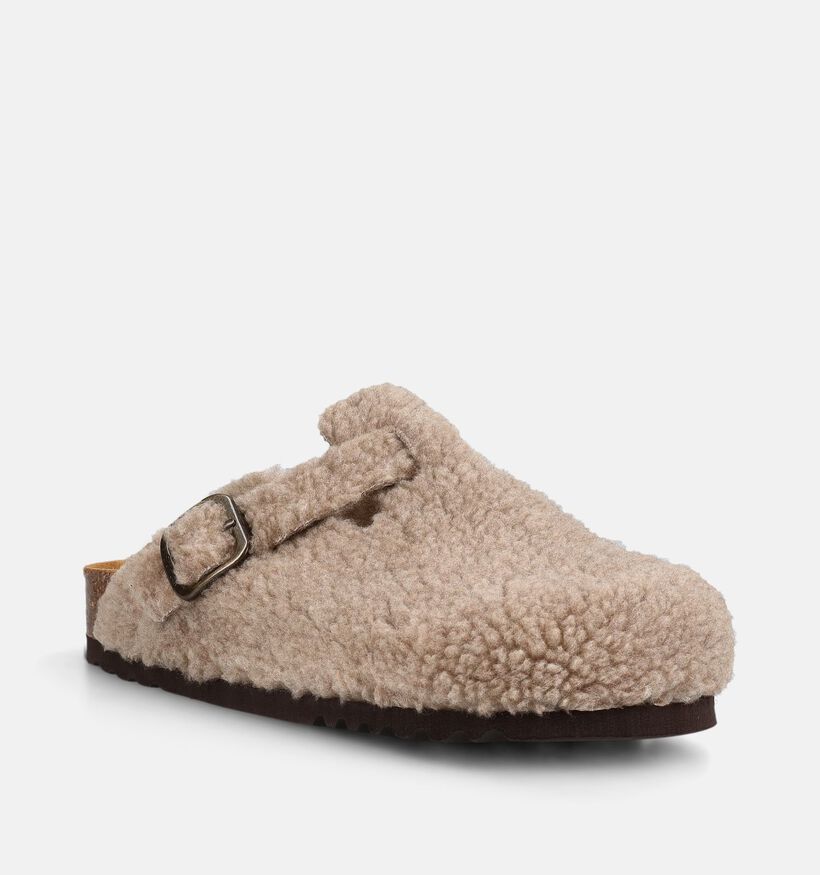 Scholl Camille Taupe Slippers voor dames (381003)