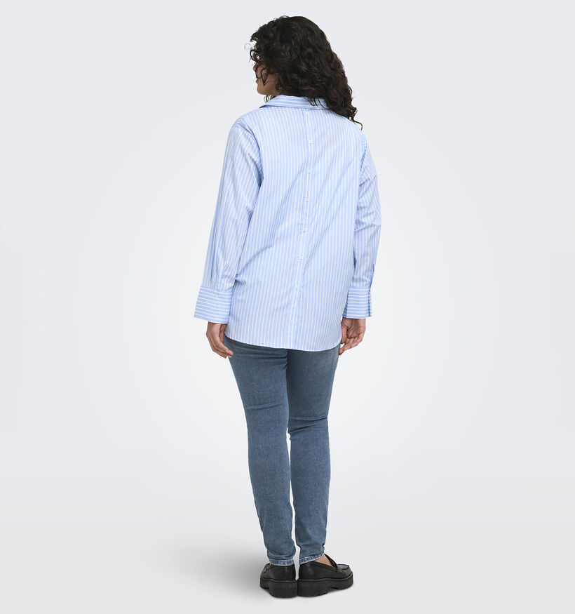 ONLY Carmakoma Oregon Blauwe Hemd voor dames (378392)