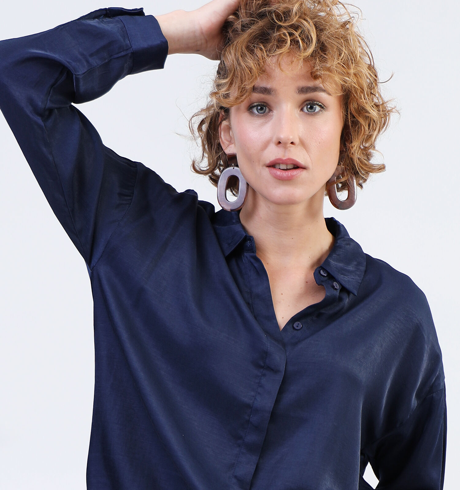 Oversized hemd dames sales