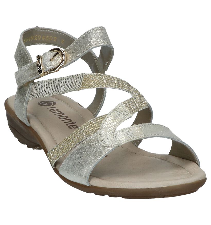 Gouden Sandalen Remonte in nubuck (246009)