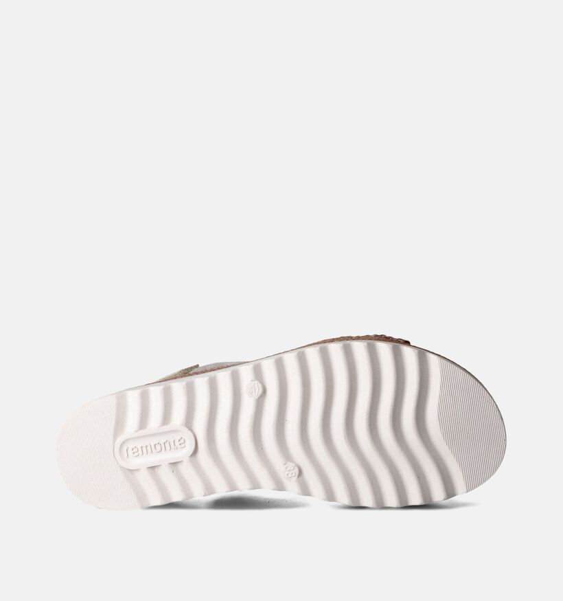 Remonte Sandales compensées en Beige pour femmes (354845) - pour semelles orthopédiques