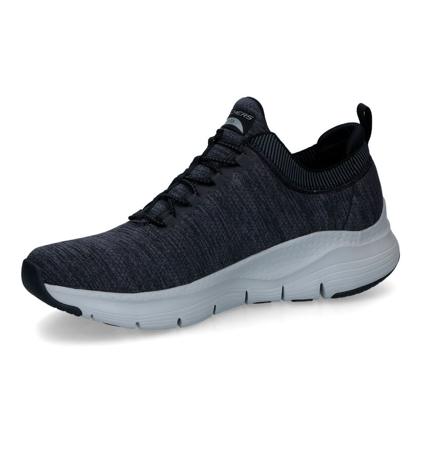 Skechers Arch Fit Waveport Taupe Sneakers voor heren (340809) - geschikt voor steunzolen