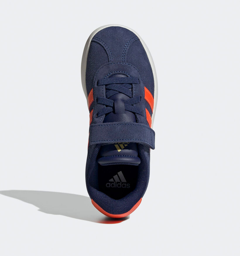 adidas VL COURT 3.0 Donkerblauwe Sneakers voor meisjes, jongens (366067) - geschikt voor steunzolen