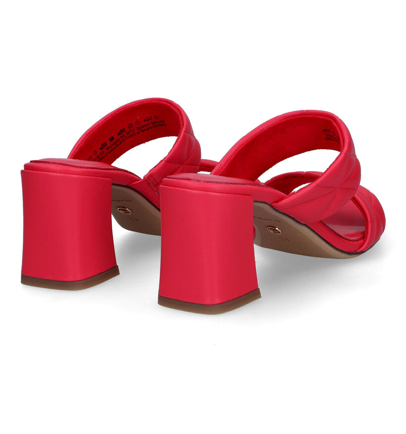Tamaris Zwarte Slippers in kunstleer (309751)