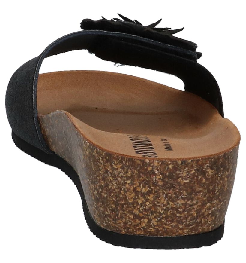 Zwarte Comfortabele Slippers Biomodex, , pdp