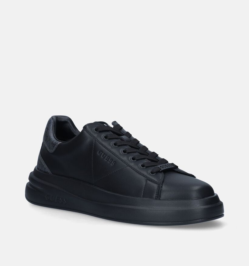 Guess Elba Zwarte Veterschoenen voor heren (343193) - geschikt voor steunzolen