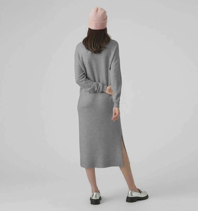 Vero Moda Lefile Grijze Midi jurk voor dames (344043)