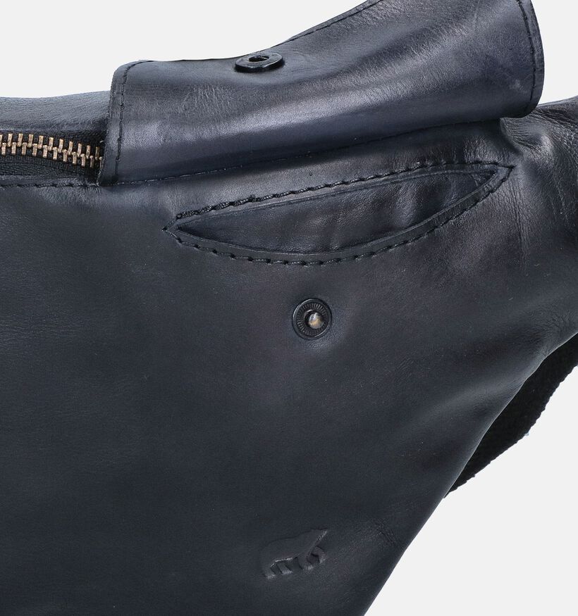 Bear Design Sac Banane en Noir pour femmes (358873)