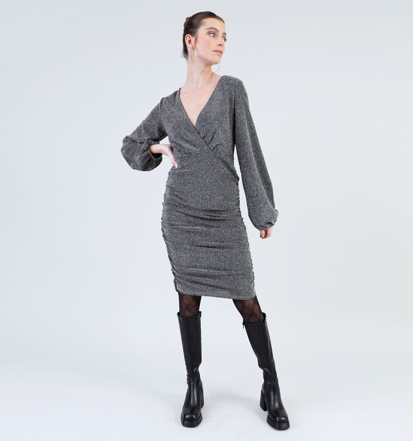 Vila Caro Robe de fête en Gris argent pour femmes (332537)