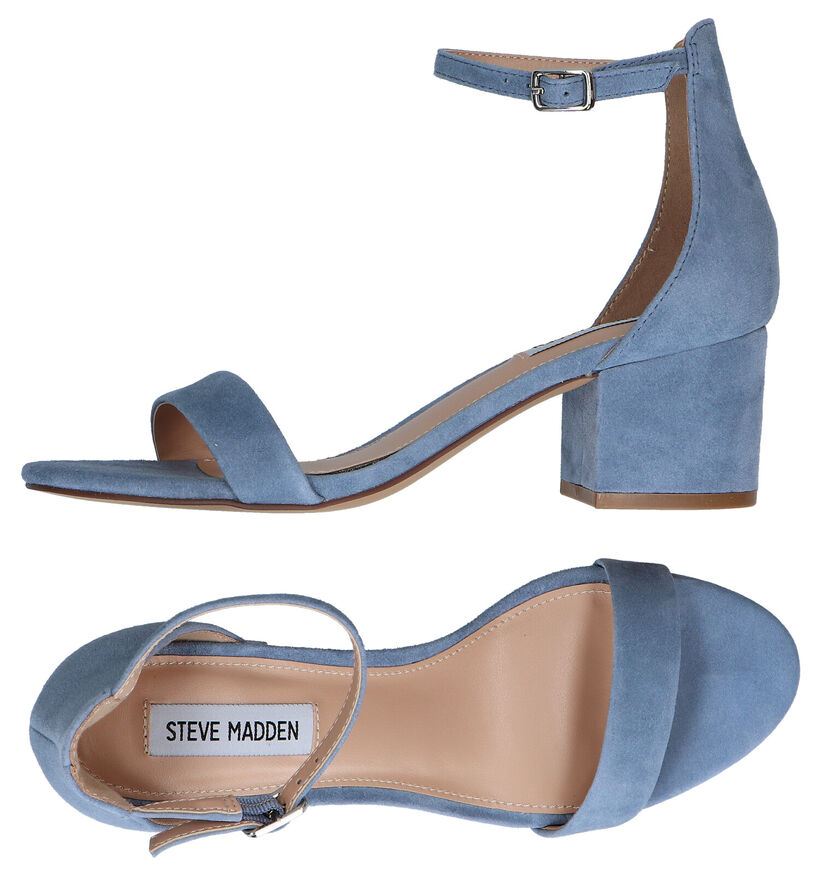 Steve Madden Irenee Sandales en Vert pour femmes (305359)