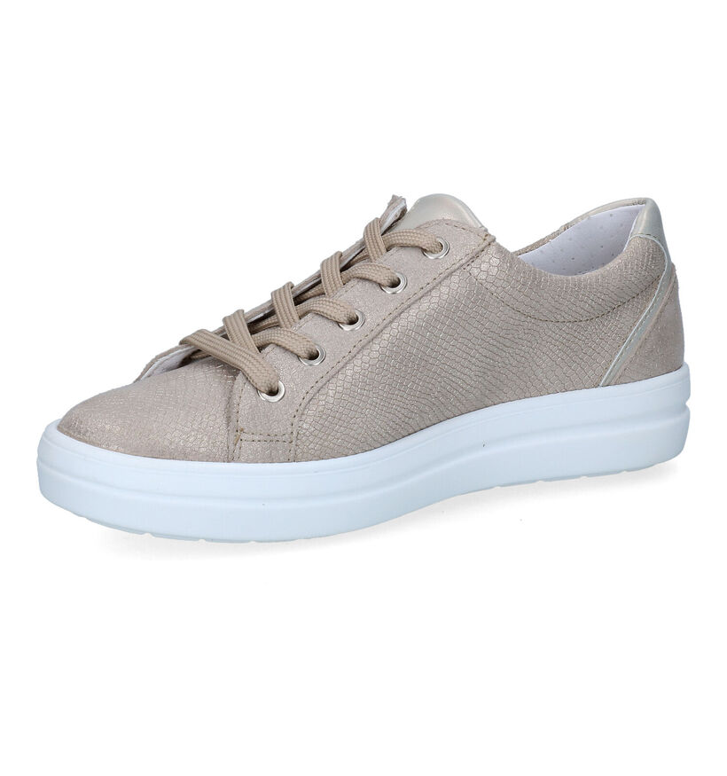 Solemade Zelda Goude Veterschoenen in daim (305187)