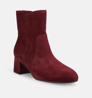 Gabor Comfort Bottines Noir/Bordeaux