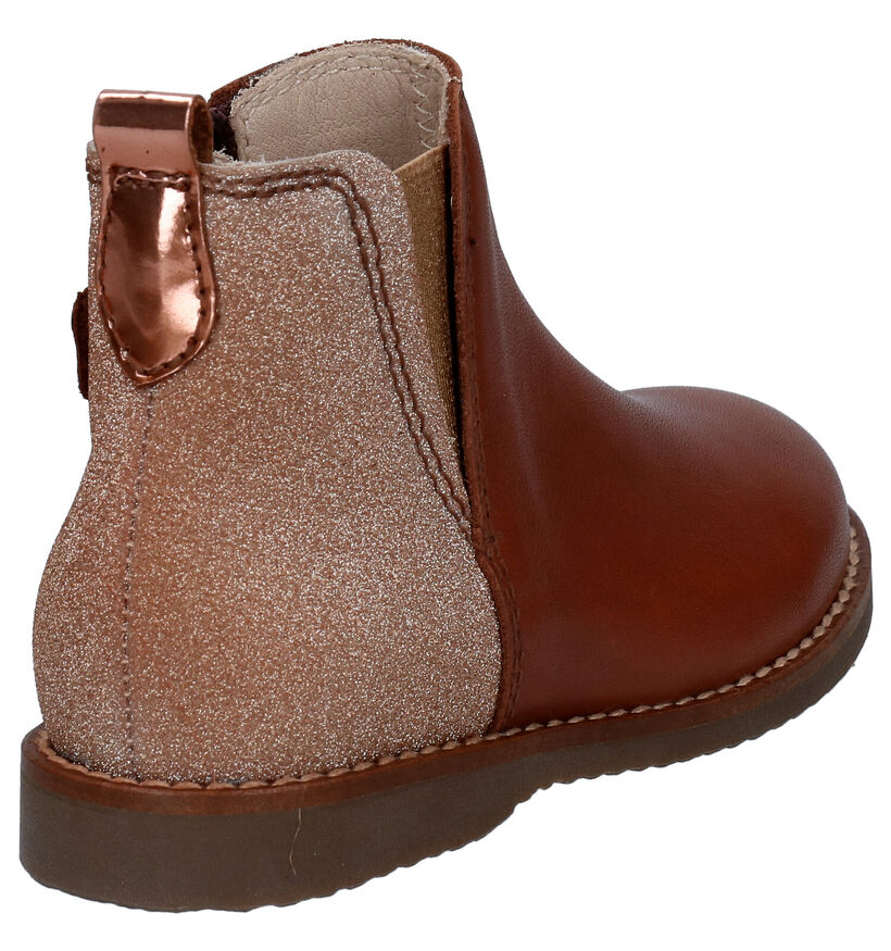 Beberlis Bottes courtes en Cognac pour filles (316139)