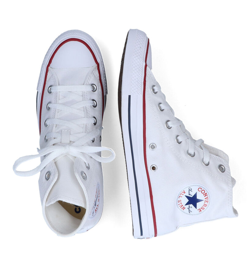 Converse CT All Star Hi Baskets en Blanc pour femmes (317442) - pour semelles orthopédiques