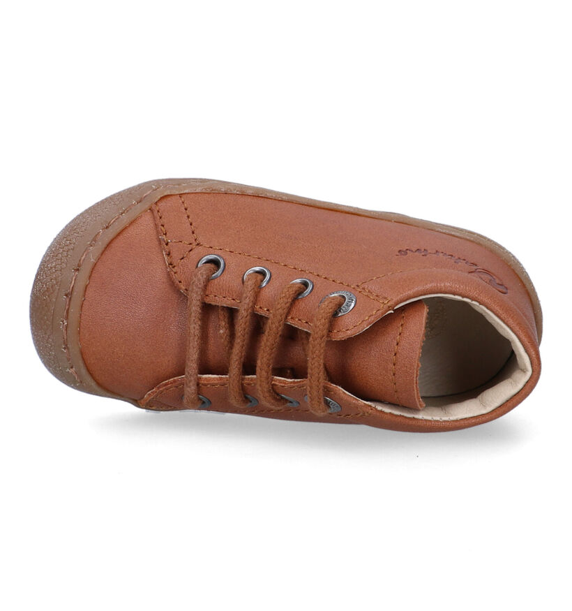 Naturino Cocoon Cognac Bottines voor jongens, meisjes (324034) - geschikt voor steunzolen