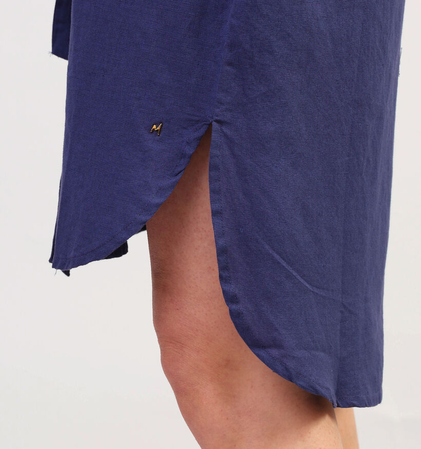 Mexx Donkerblauwe midi-jurk voor dames (365607)