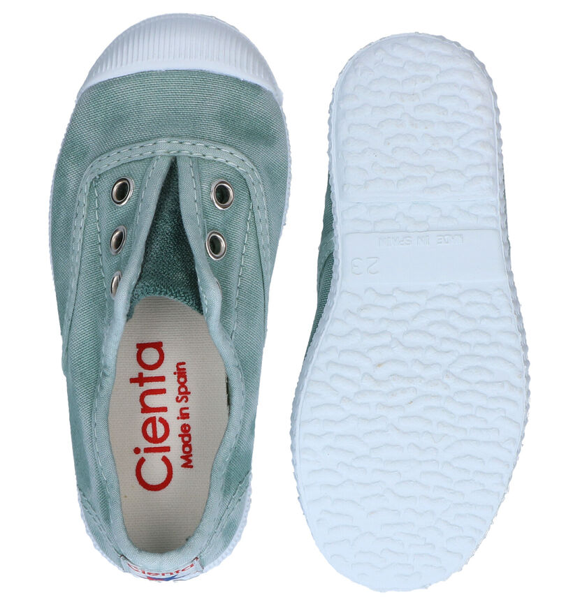 Cienta Slip-ons en Bleu pour filles, garçons (339773) - pour semelles orthopédiques