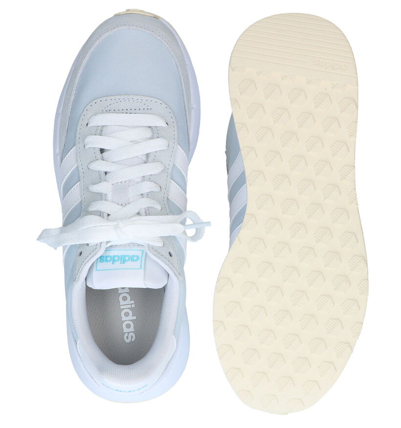 adidas Run Blauwe Sneakers in nubuck (290846)