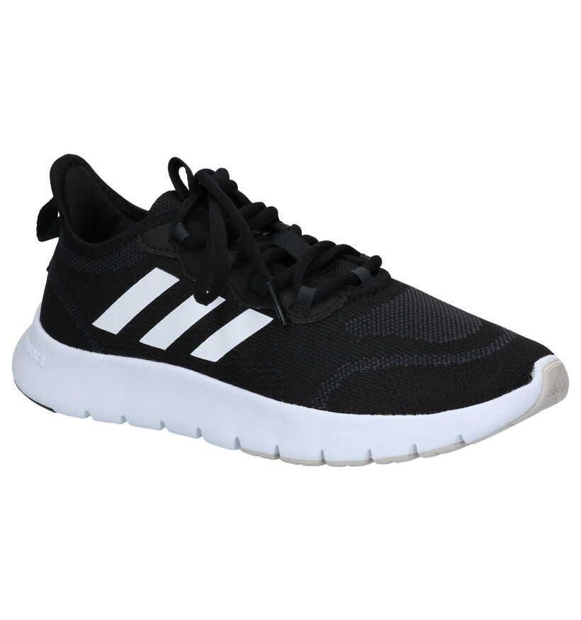 adidas Nario Sport Baskets en Noir pour femmes (293428) - pour semelles orthopédiques