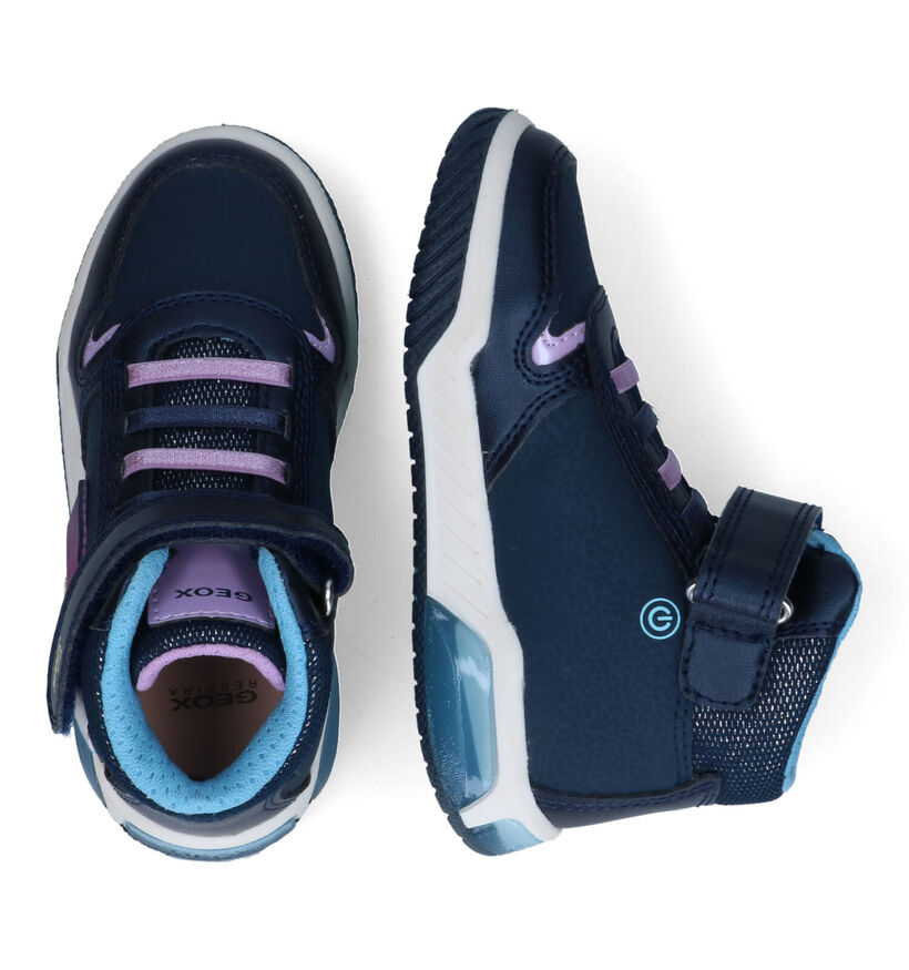 Geox Inek Blauwe Sneakers voor meisjes (312555) - geschikt voor steunzolen