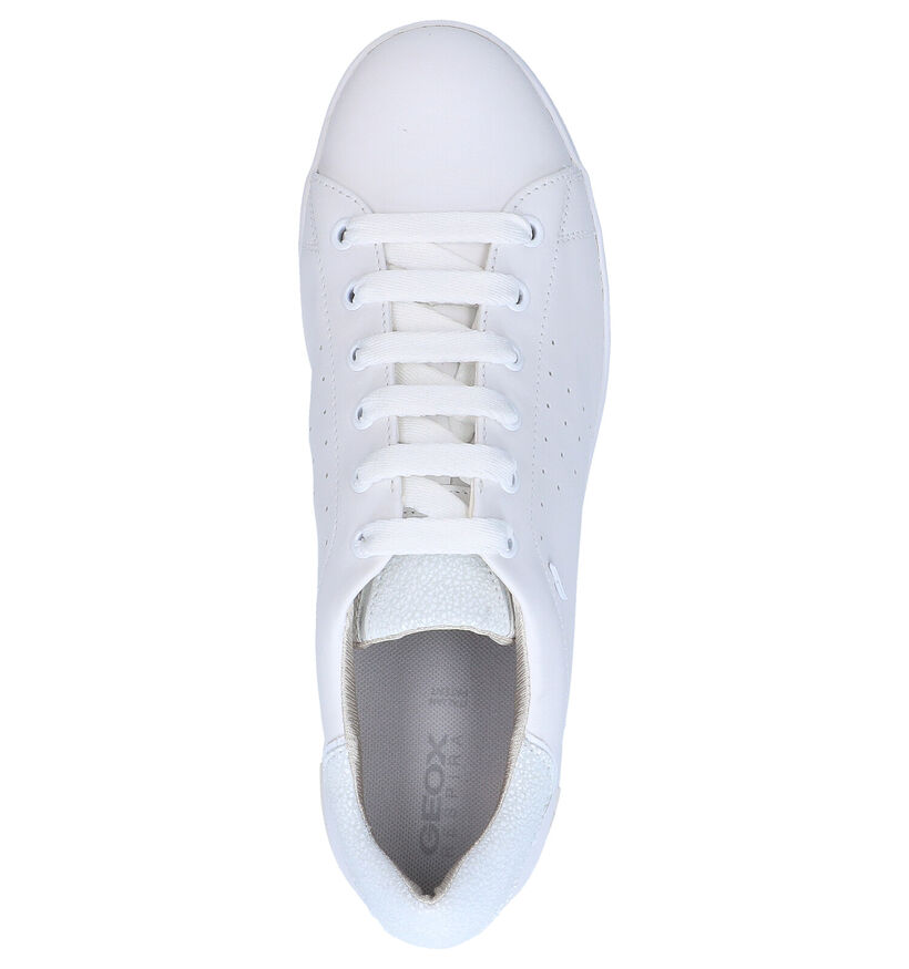 Geox Jaysen Witte Sneakers voor dames (311611) - geschikt voor steunzolen