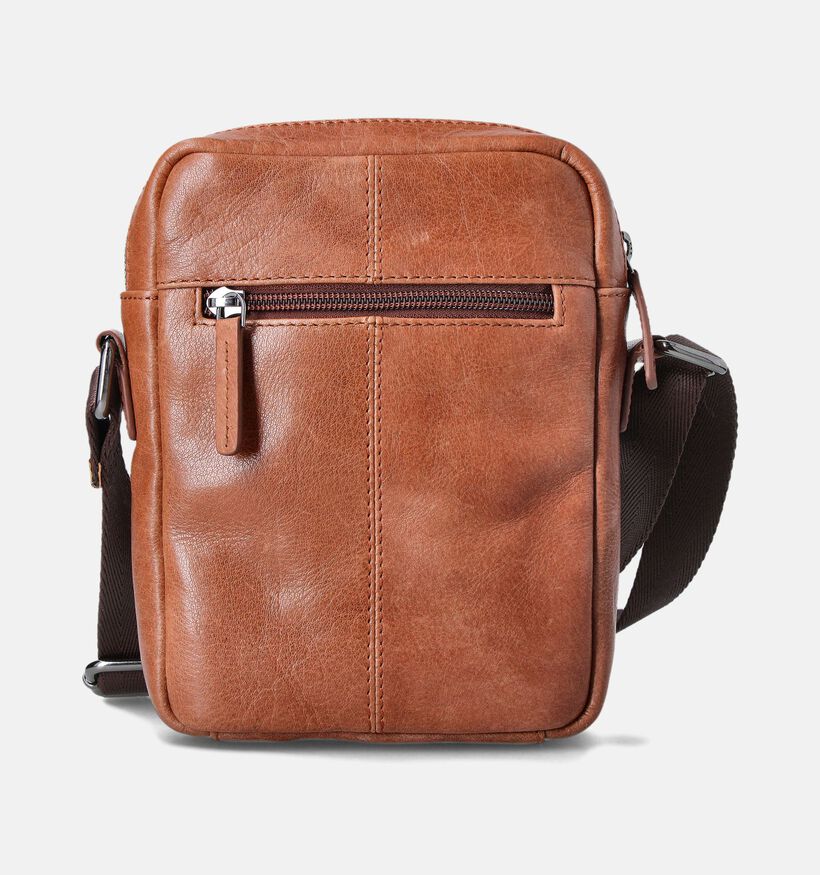 Maverick Cognac Schoudertas voor heren (365806)