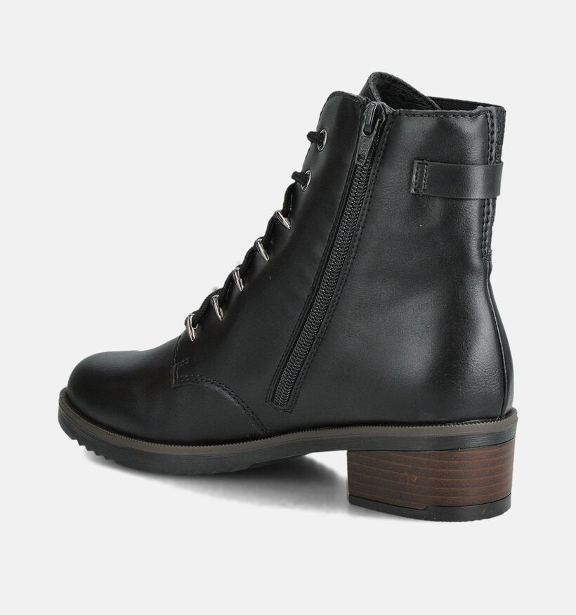 Rieker Boots à lacets en Noir pour femmes (360481)