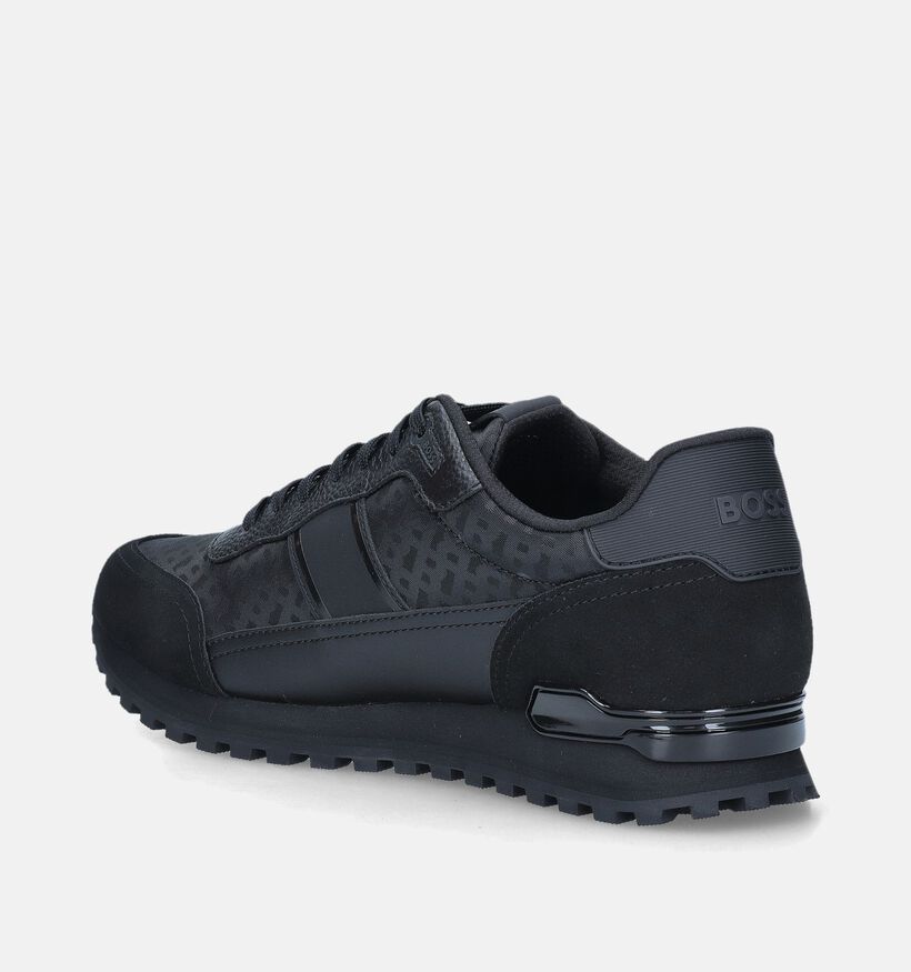 BOSS Parkour-L Runn Zwarte Veterschoenen voor heren (346790) - geschikt voor steunzolen
